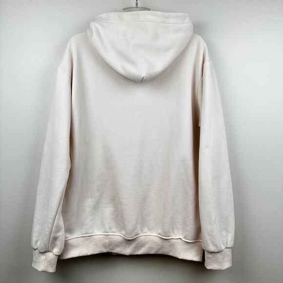 Drew Skate House Hoodie Cream 2XL Smiley Face Justin Bieber Skateboarding - Picture 4 of 10